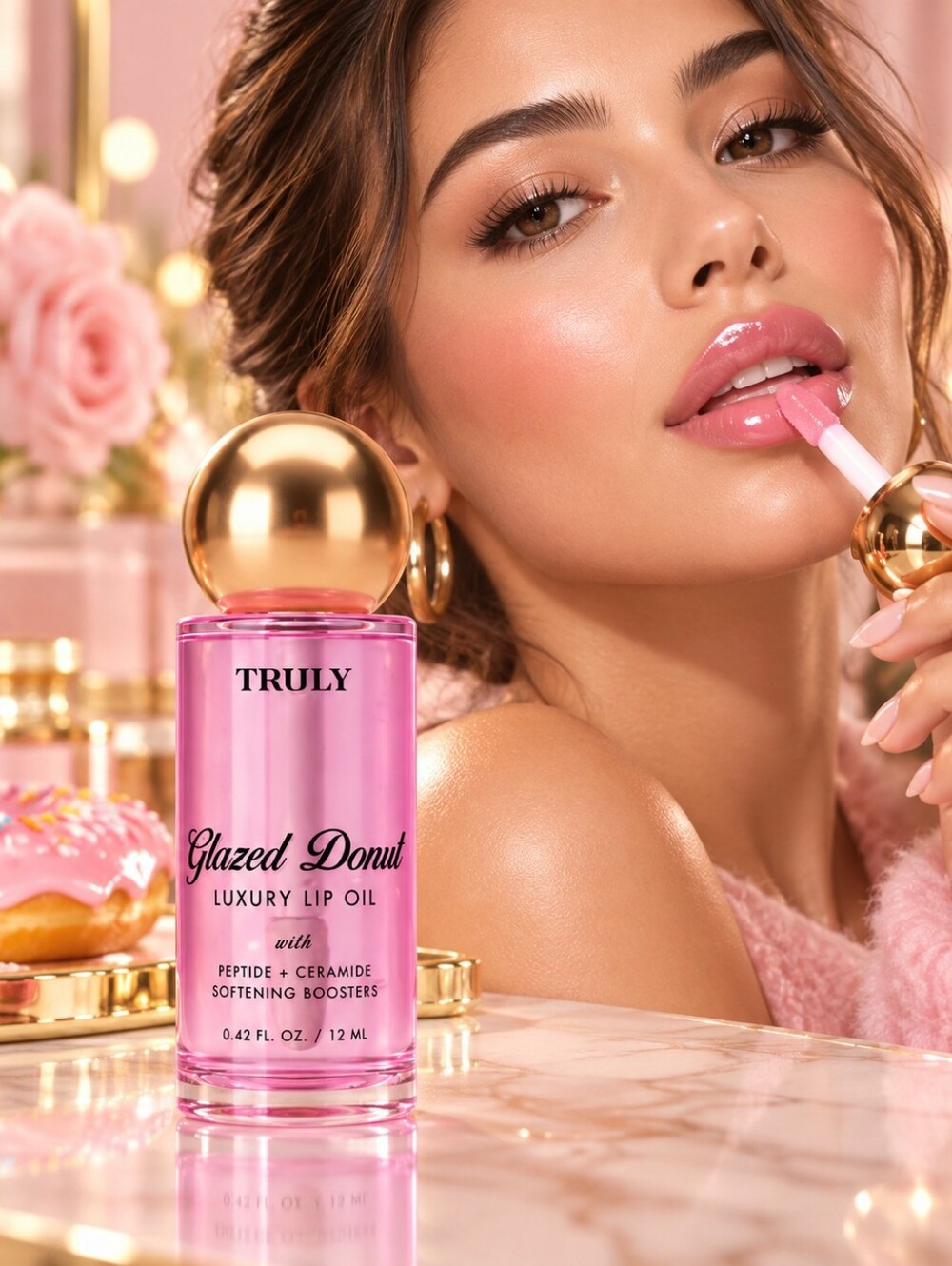 TRULY Glazed Donut Luxury Lip Oil